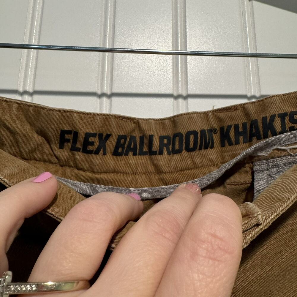 Duluth Trading Flex Ballroom Khaki Pants 36x32 - Picture 3 of 5